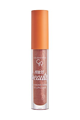  Miss Beauty Diamond Shine 3D Lipgloss - 03 Sunkissed - Işıltılı Dudak Parlatıcısı 