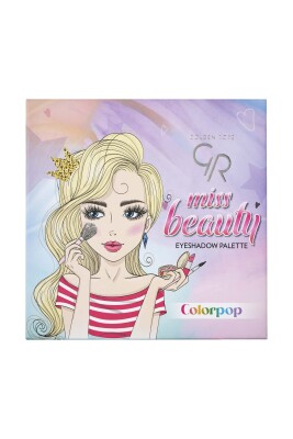  Miss Beauty Eyeshadow Palette - 01 Colorpop - Far Paleti - 2