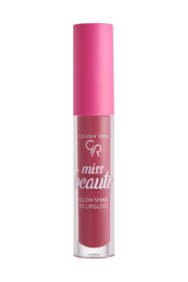 Miss Beauty Glow Shine 3D Lipgloss - 04 Pink Dream - Dudak Parlatıcısı 