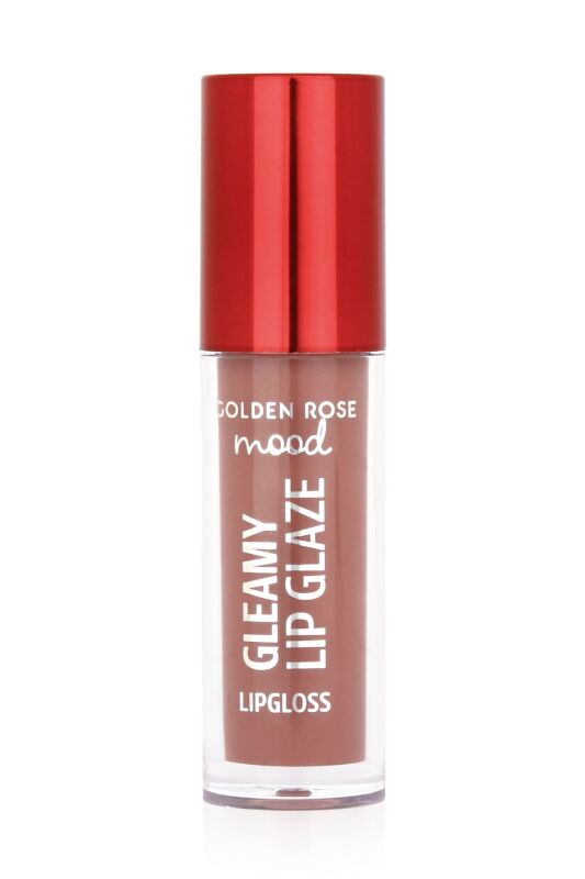  Mood Gleamy Lip Glaze Lipgloss- 201 Nude Kiss - Renkli Dudak Parlatıcısı - 1