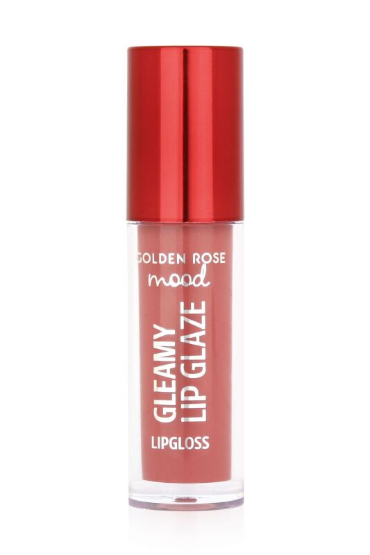  Mood Gleamy Lip Glaze Lipgloss- 202 Peachy Nude - Renkli Dudak Parlatıcısı - 1