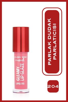 Mood Gleamy Lip Glaze Lipgloss- 204 Baby Pink - Renkli Dudak Parlatıcısı - 3