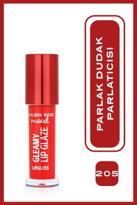  Mood Gleamy Lip Glaze Lipgloss- 205 Cherry Pop - Renkli Dudak Parlatıcısı 