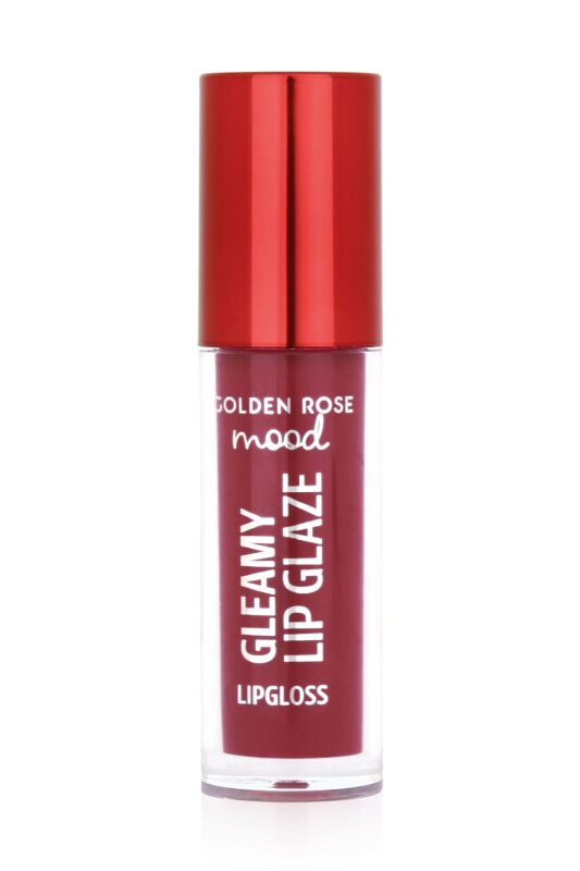  Mood Gleamy Lip Glaze Lipgloss- 206 Plum Glaze - Renkli Dudak Parlatıcısı - 3