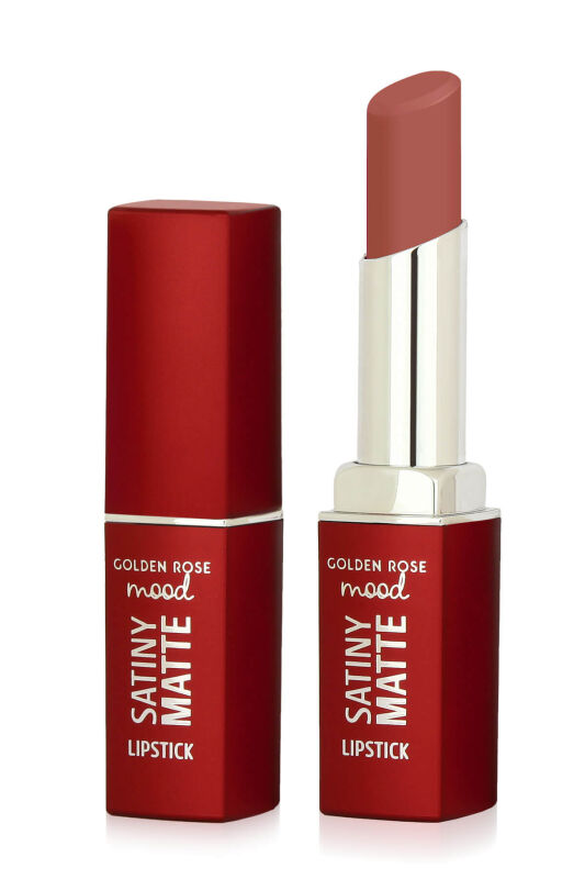  Mood Satiny Matte Lipstick- 03 Nude Rose - Mat Ruj - 2