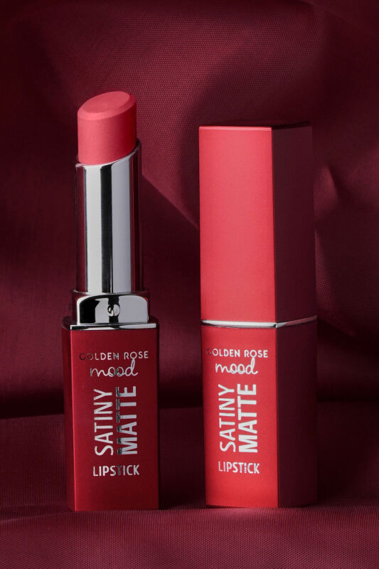  Mood Satiny Matte Lipstick- 06 Peach Amber - Mat Ruj - 4