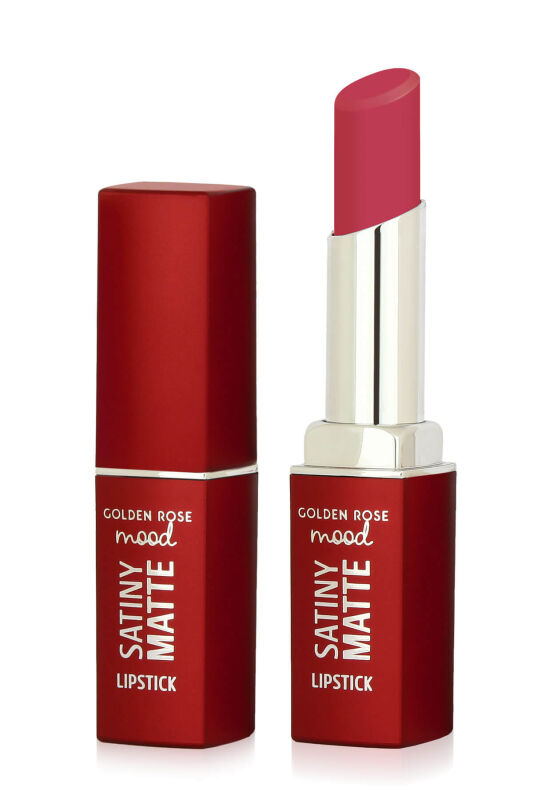  Mood Satiny Matte Lipstick- 07 Berry Rouge - Mat Ruj - 2