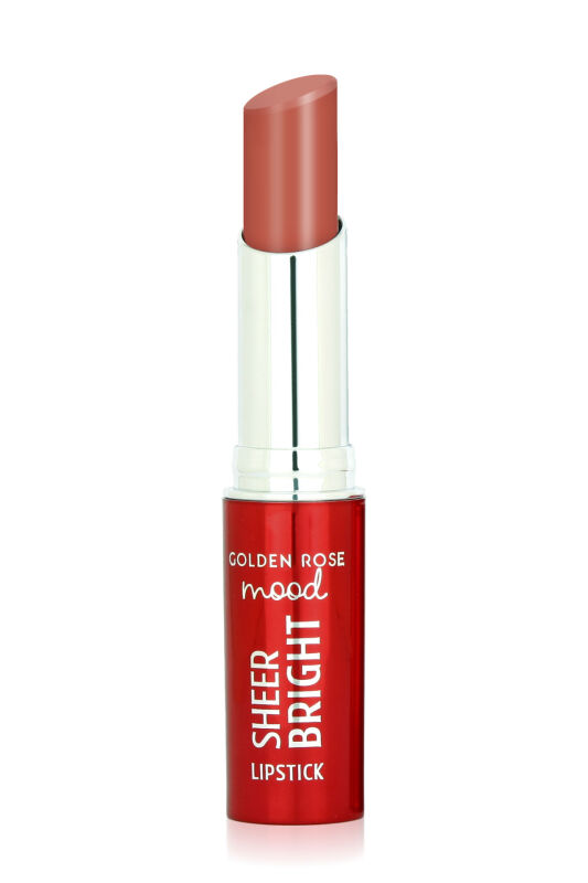  Mood Sheer Bright Lipstick -101 Nude Glow - Parlak Ruj - 2