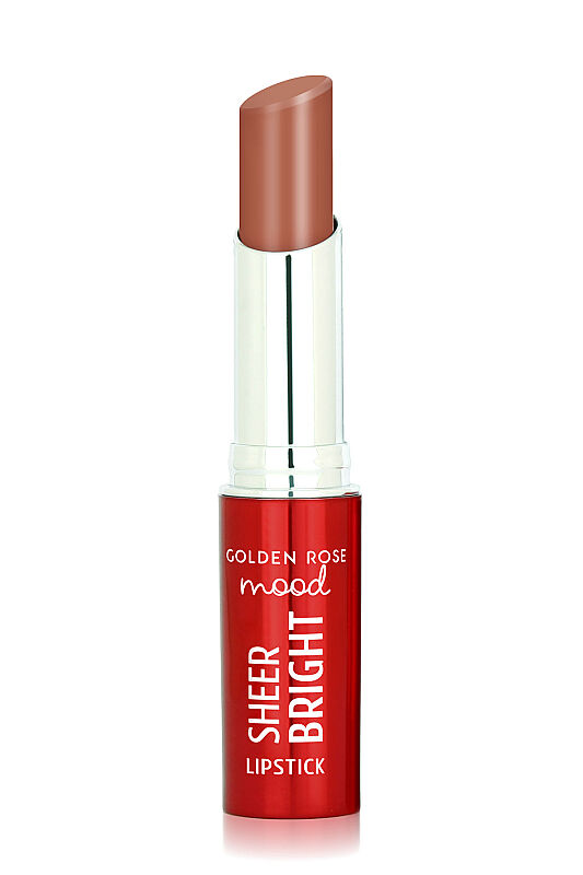 Mood Sheer Bright Lipstick -104 Nude Latte - Parlak Ruj - 1