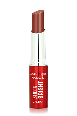  Mood Sheer Bright Lipstick -105 Hazelnut - Parlak Ruj - Golden Rose