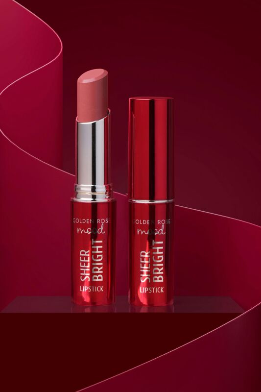  Mood Sheer Bright Lipstick - 107 Mood Mauve - Parlak Ruj - 3