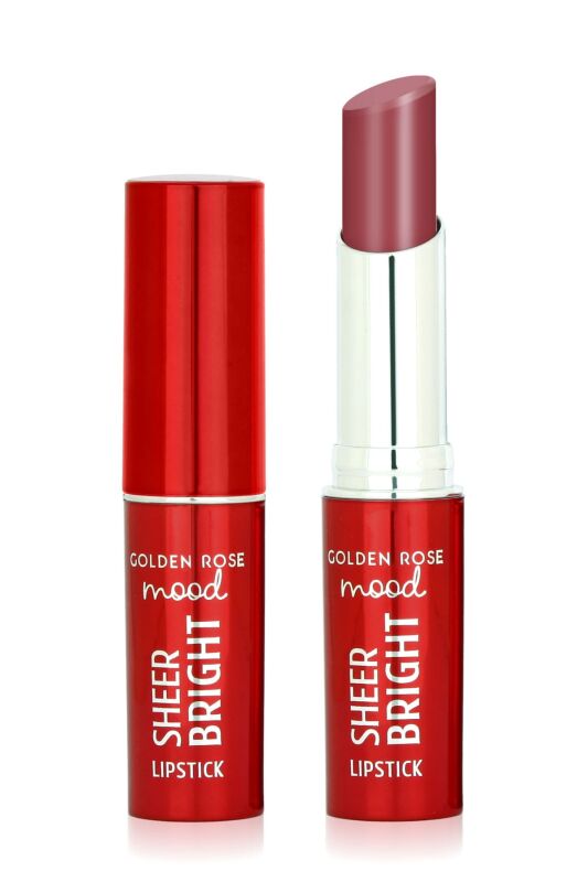 Mood Sheer Bright Lipstick - 107 Mood Mauve - Parlak Ruj - 2