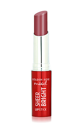  Mood Sheer Bright Lipstick - 107 Mood Mauve - Parlak Ruj - Golden Rose