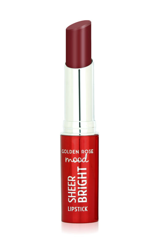  Mood Sheer Bright Lipstick- 108 Rosy Plum - Parlak Ruj - 1