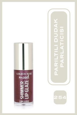  Mood Shimmer Lip Glaze Lipgloss- 254 Berry Spark - Işıltılı Dudak Parlatıcısı - 1