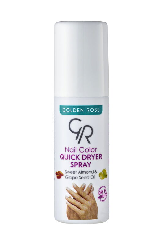 Golden Rose Nail Color Quick Dryer Spray - 1