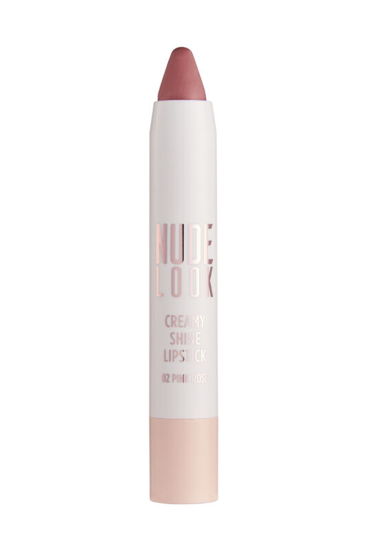 Golden Rose Nude Look Creamy Shine Lipstick 02 Pink Rose - 2