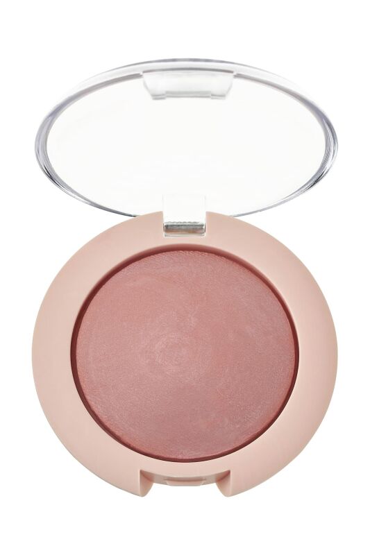 Golden Rose Nude Look Face Baked Blusher Peachy Nude - 2