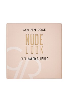 Golden Rose Nude Look Face Baked Blusher Peachy Nude - 3