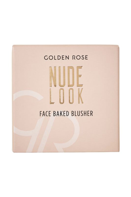 Golden Rose Nude Look Face Baked Blusher Peachy Nude - 3