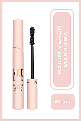 Nude Look Full Volume Definitive Mascara - Hacim Veren Maskara - Golden Rose