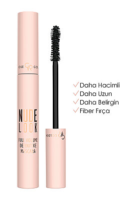 Nude Look Full Volume Definitive Mascara - Hacim Veren Maskara - 4
