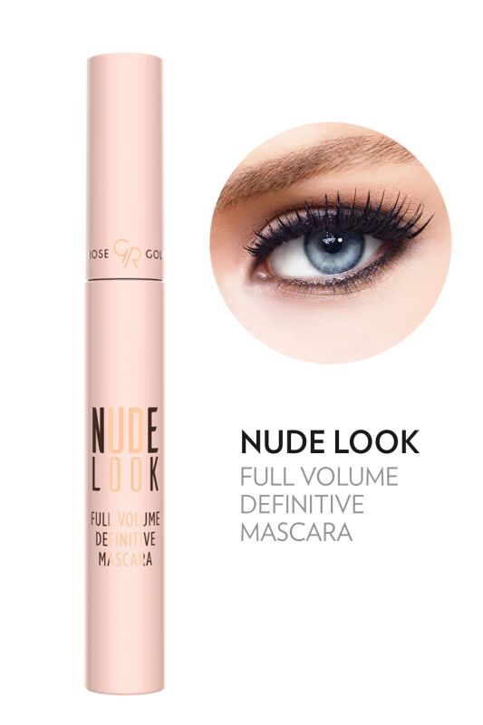Nude Look Full Volume Definitive Mascara - Black - Hacim Veren Maskara - 5