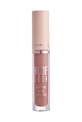 Nude Look Natural Shine Lipgloss - 02 Pinky Nude - Naturel Renkli Dudak Parlatıcısı - 1