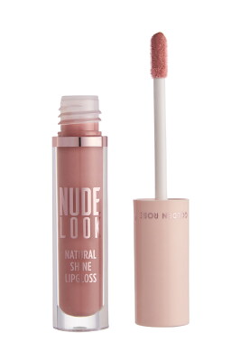 Nude Look Natural Shine Lipgloss - 02 Pinky Nude - Dudak Parlatıcısı - Golden Rose (1)