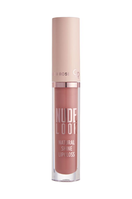 Nude Look Natural Shine Lipgloss - 03 Coral Nude - Dudak Parlatıcısı - 1