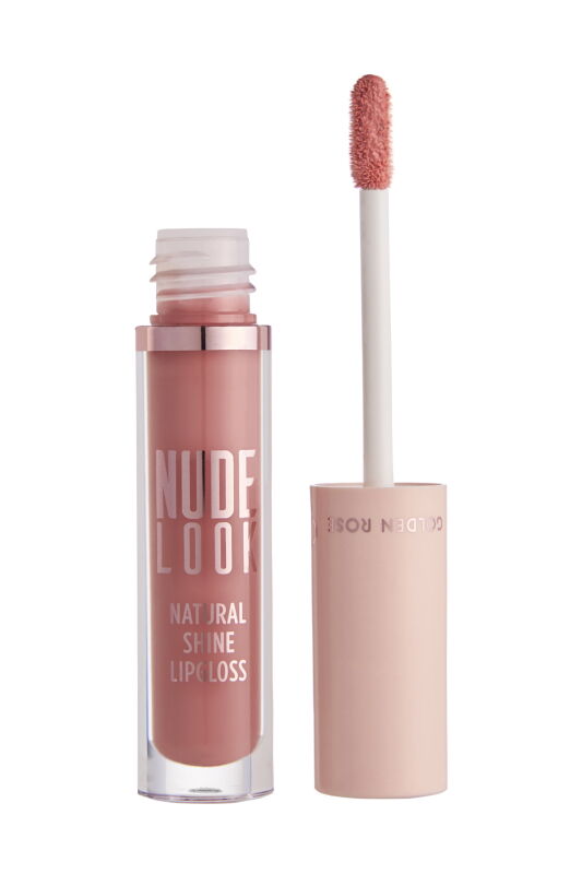 Nude Look Natural Shine Lipgloss - 03 Coral Nude - Dudak Parlatıcısı - 2