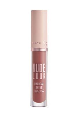 Nude Look Natural Shine Lipgloss - 04 Peachy Nude - Dudak Parlatıcısı 