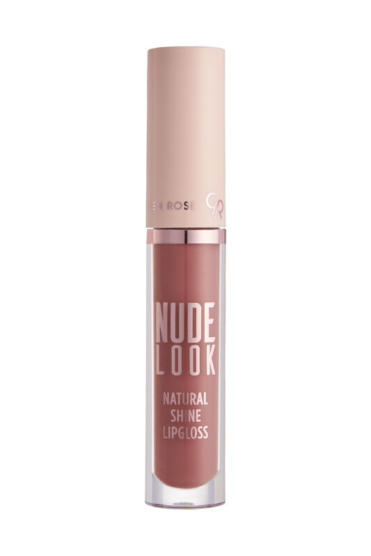 Nude Look Natural Shine Lipgloss - 04 Peachy Nude - Dudak Parlatıcısı - 1