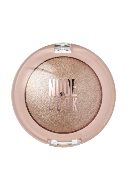 Golden Rose Nude Look Pearl Baked Eyeshadow 01 Ivory - 1