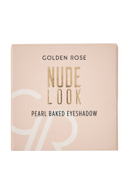 Golden Rose Nude Look Pearl Baked Eyeshadow 01 Ivory - 3