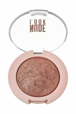  Nude Look Pearl Baked Eyeshadow - 02 Rosy Bronze - Tekli Sedefli Far - 2