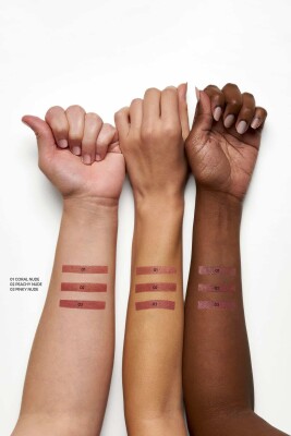 Nude Look Perfect Matte Lipstick - 01 Coral Nude - Mat Ruj - 3