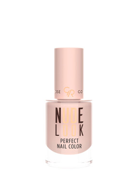 Golden Rose Nude Look Perfect Nail Color 01 Powder Nude - 1