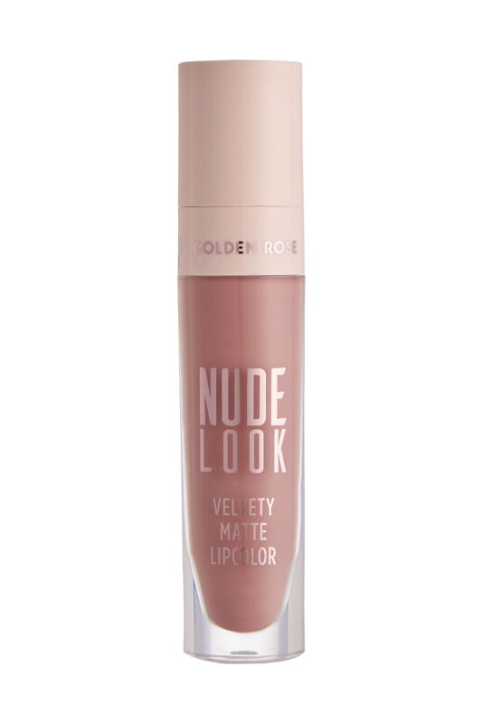  Nude Look Velvety Matte Lipcolor - 03 Rosy Nude - Likit Mat Ruj - 1