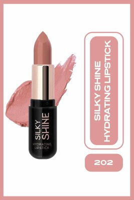  Silky Shine Hydrating Lipstick-202-Parlak Ruj 