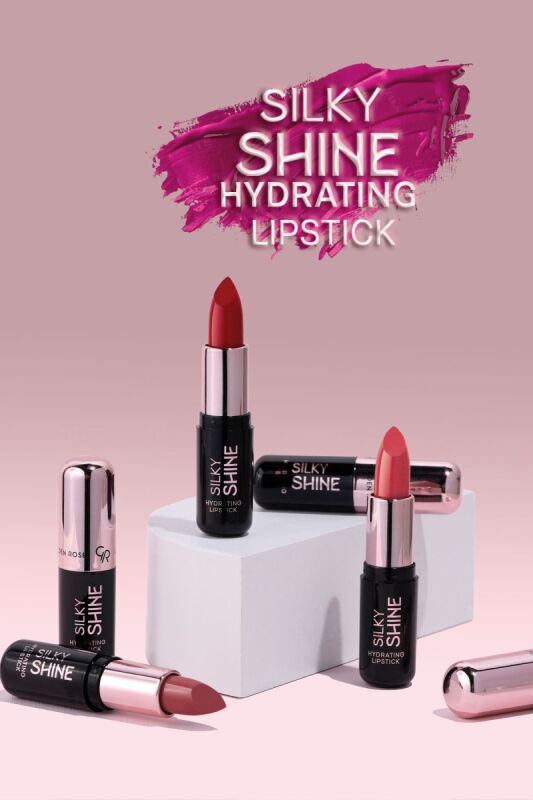  Silky Shine Hydrating Lipstick-207-Parlak Ruj - 4