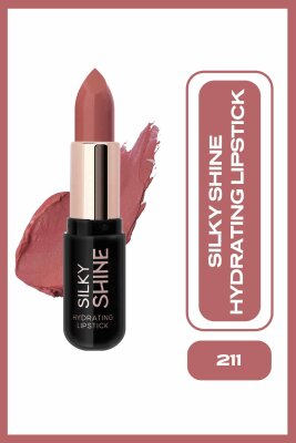  Silky Shine Hydrating Lipstick-211-Parlak Ruj 