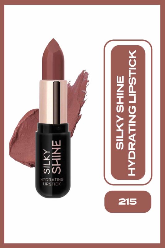  Silky Shine Hydrating Lipstick-215-Parlak Ruj - 1