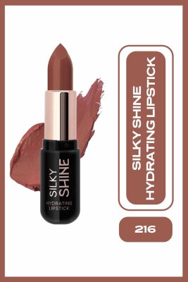  Silky Shine Hydrating Lipstick-216-Parlak Ruj - Golden Rose