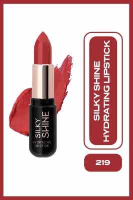  Silky Shine Hydrating Lipstick-219-Parlak Ruj - Golden Rose