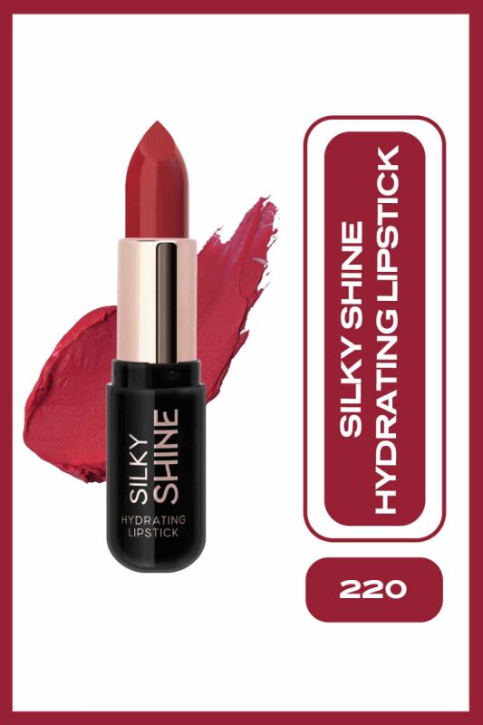  Silky Shine Hydrating Lipstick-220-Parlak Ruj - 1