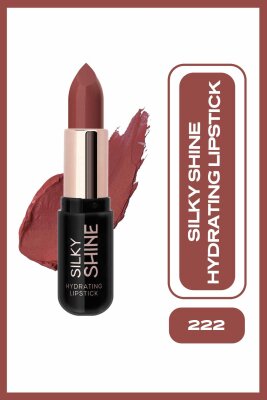  Silky Shine Hydrating Lipstick-222-Parlak Ruj - Golden Rose