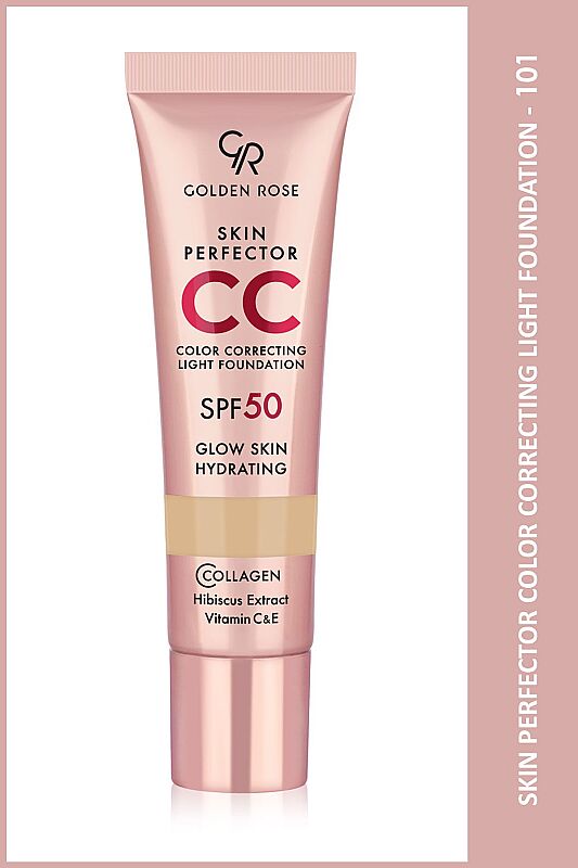 Skin Perfector CC Light Foundation No: 101 Beige - SPF 50 Korumalı CC Fondöten - 1