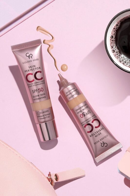 Skin Perfector Color Correcting Light Foundation-105 - Caramel-CC Light Fondöten - 3