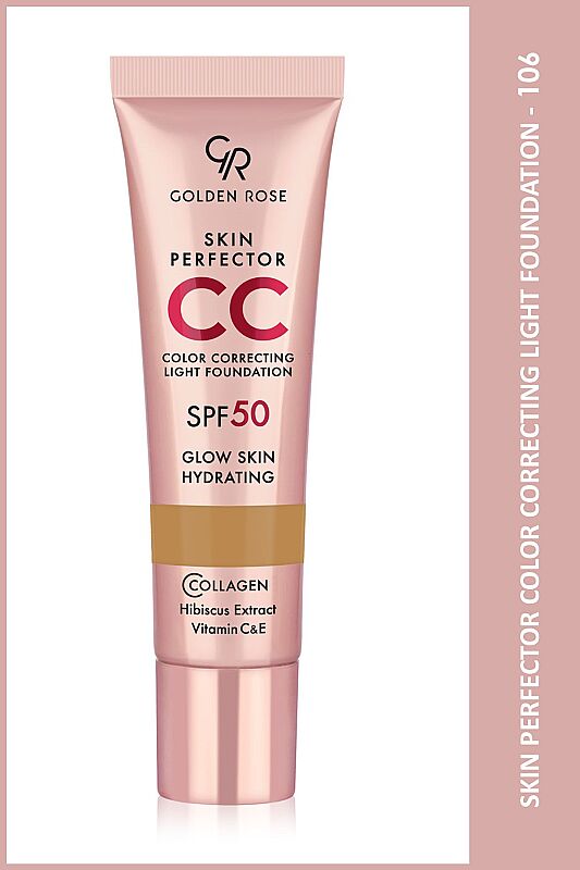 Skin Perfector CC Light Foundation No: 106 Toffee - SPF 50 Korumalı CC Fondöten - 1